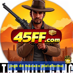 jogo do macaco plataforma